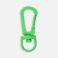 Застежка-карабин Snap Hook, S, зеленый неон