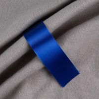 Лента сатиновая Satin 35 XXL, синяя, 240 см